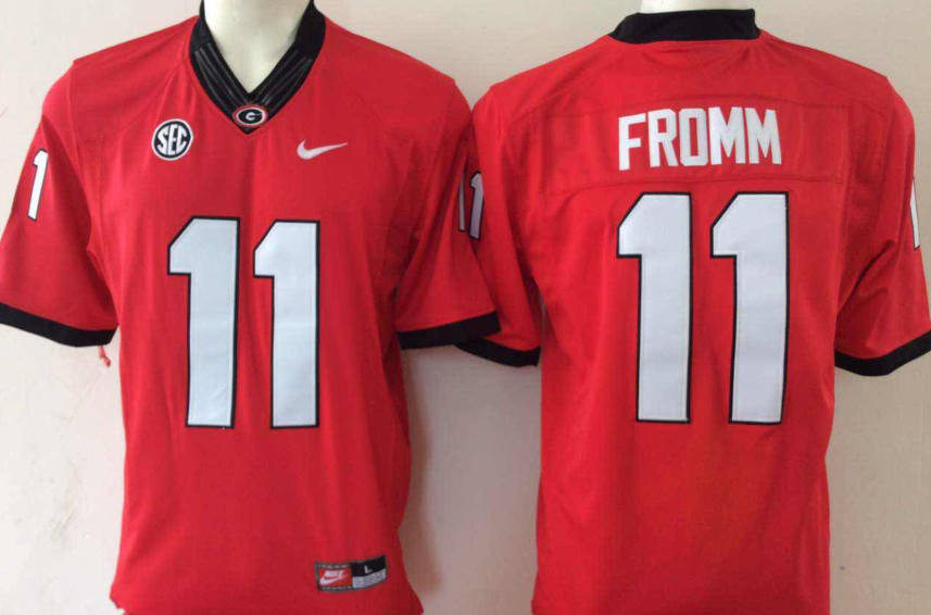 NCAA Men Georgia Bulldogs 11 Red fromm